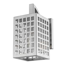 Silver And Clear Seeded Dimmable Outdoor Hanging Light With Silver And Clear Shades