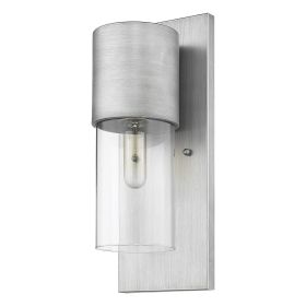Silver And Clear Transparent Dimmable Outdoor Hanging Light With Silver And Clear Shades