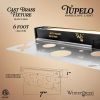 Tupelo Hardscape Light, Black2W 100-Lumen