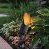 Athens Low Voltage Landscape Lighting Outdoor Spotlight, Black