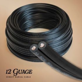 12 Gauge Landscape Lighting Direct Burial Cable, 100 ft