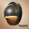 Harper Low Voltage Landscape Lighting Deck Light, Antique Bronze