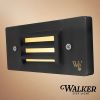 2W 240-Lumen Walker External Step Light, Black