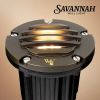 Savannah Landscape Well Light with Gravel Guard, Antique Bronze