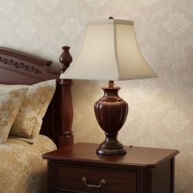 Ivory No Slub Innsbruck Square Lamp Shade