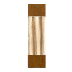 Brass Crackled LED Dimmable Outdoor Hanging Light