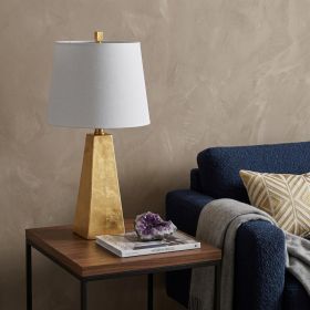 21" Gold Novelty Table Lamp With Globe Shade