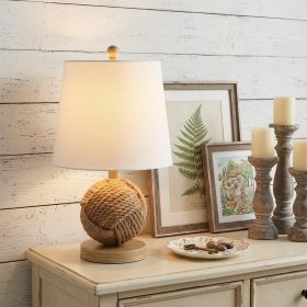 18" Clear Novelty Table Lamp With Globe Shade