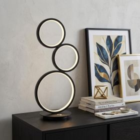 17" Black Novelty Table Lamp